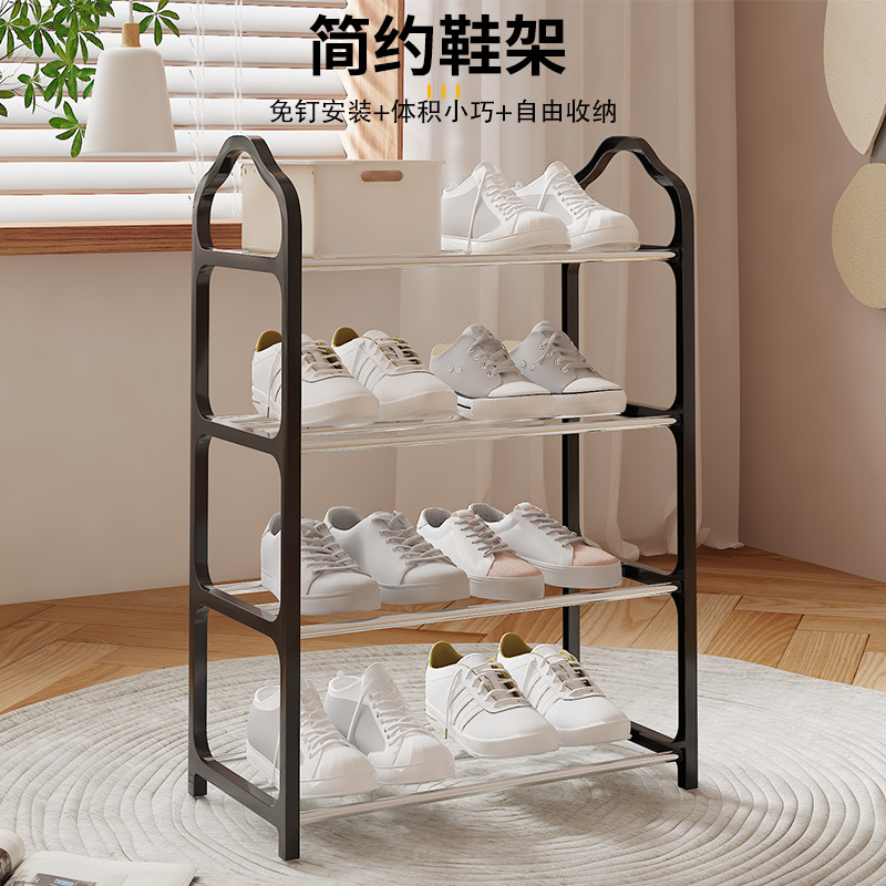 跨境经济型小型门口结实耐用多层防尘鞋柜简易鞋架子家用鞋架鞋柜