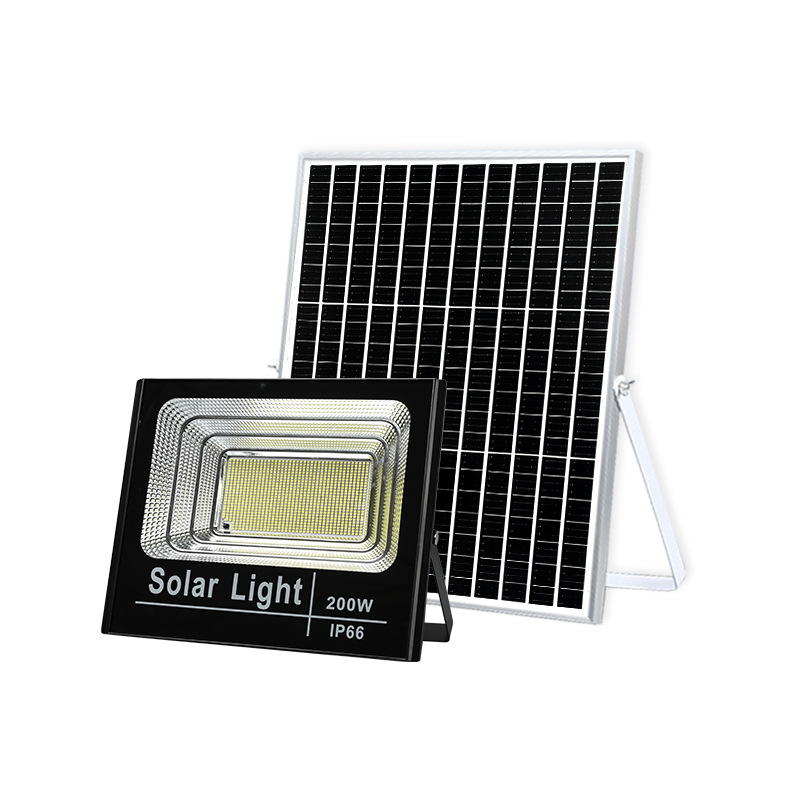 Cross-border solar floodlights, waterproof outdoor lighting, garden lamps, new rural street lamps, community basketball court floodlights Item Picture