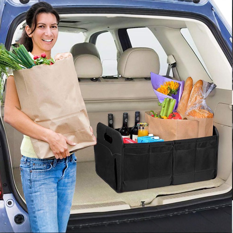 Cross-border consignment car storage box, trunk storage box, Oxford cloth material storage box, large capacity, foldable Application Scenario