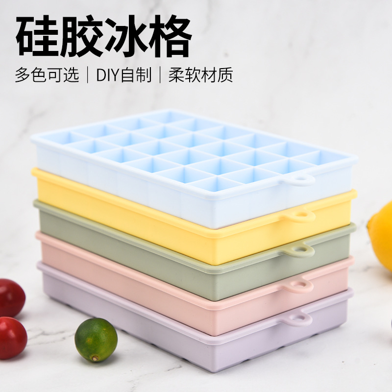 史丹利硅胶冰格模具制冰器雪糕冰块模具跨境款