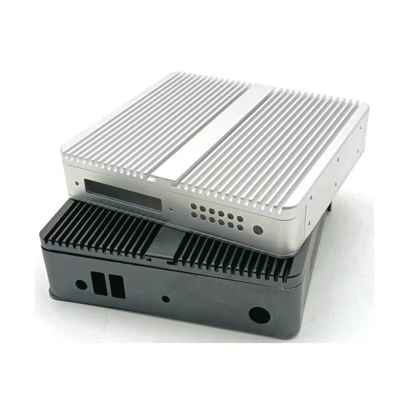 136*126 microcomputer host controller aluminum shell transceiver aluminum alloy shell industrial control chassis manufacturer Item Picture