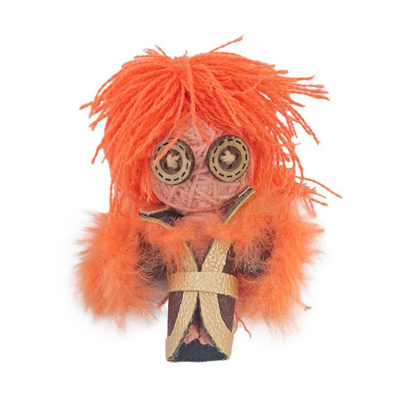 The Apostle Original fifth series cotton thread doll, Fudu Doll, is a pure handcrafted exquisite decorative item for export Item Picture