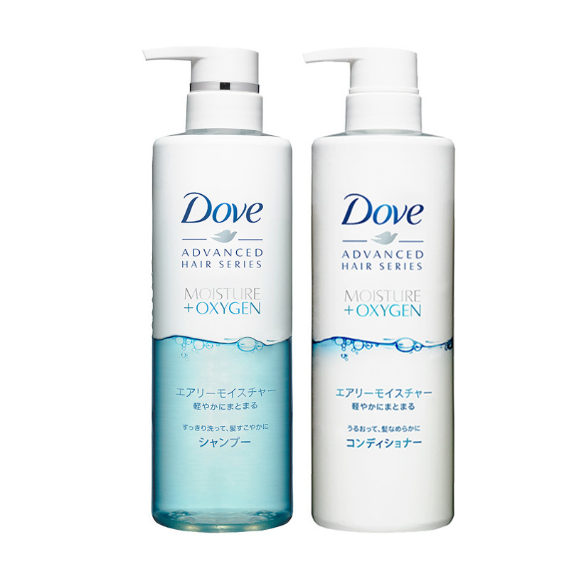 Dove Air Shampoo 480g Air Enrichment Moisturizing Shampoo and Conditioner imported from Japan Item Picture