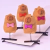 Capibara toys, creative simulation of Capibara dolls, hairpins, children's decorations, hats with eyes, cartoon cuteness and fun Specification image