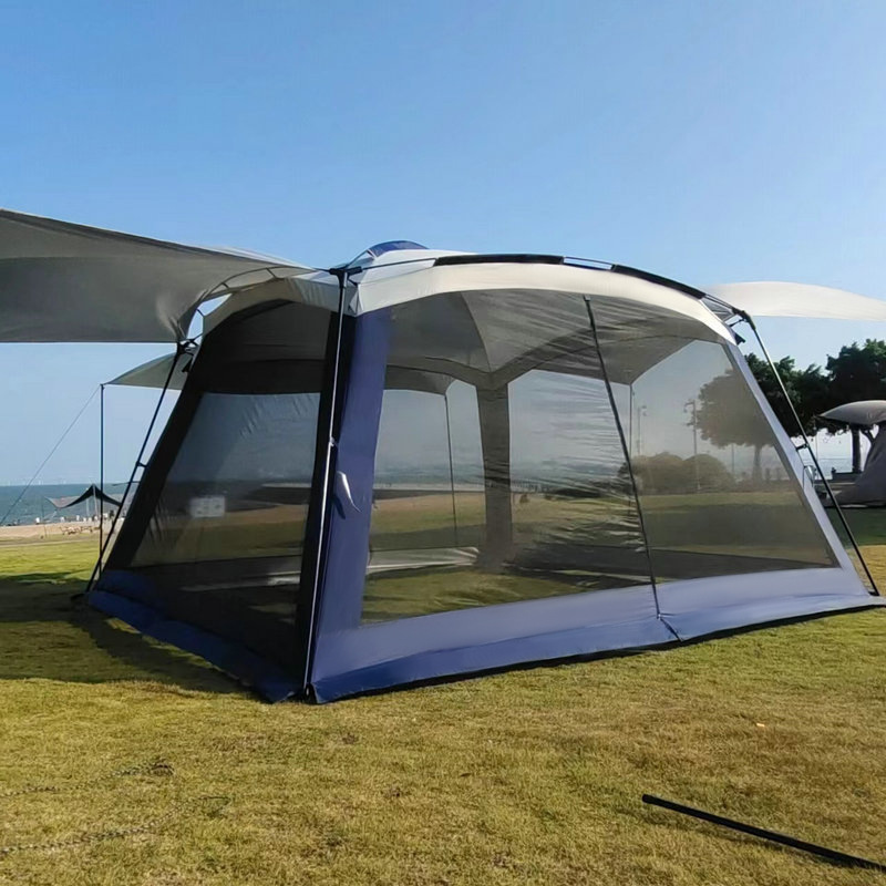 The canopy inflatable outdoor tent is 150x240cm, windproof, waterproof, breathable and sun-proof details Picture