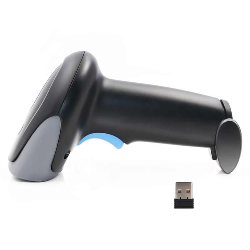 Youku 2D scanner, Bluetooth laser, wireless barcode, supermarket cashier, express delivery, logistics, handheld wired scanner Specification image