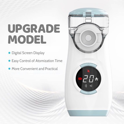 Cross-border exclusive MY-135 handheld nebulizer, English packaging, manually adjustable for children's use Application Scenario