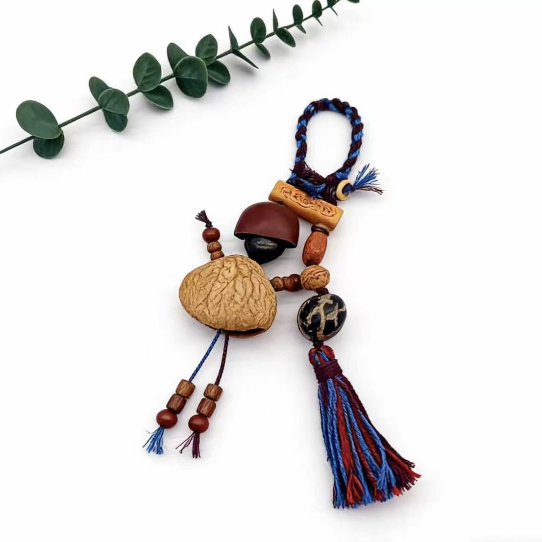 流苏吊穗头/工艺品中国结/钩针材料包/问号勾/装饰画产品图