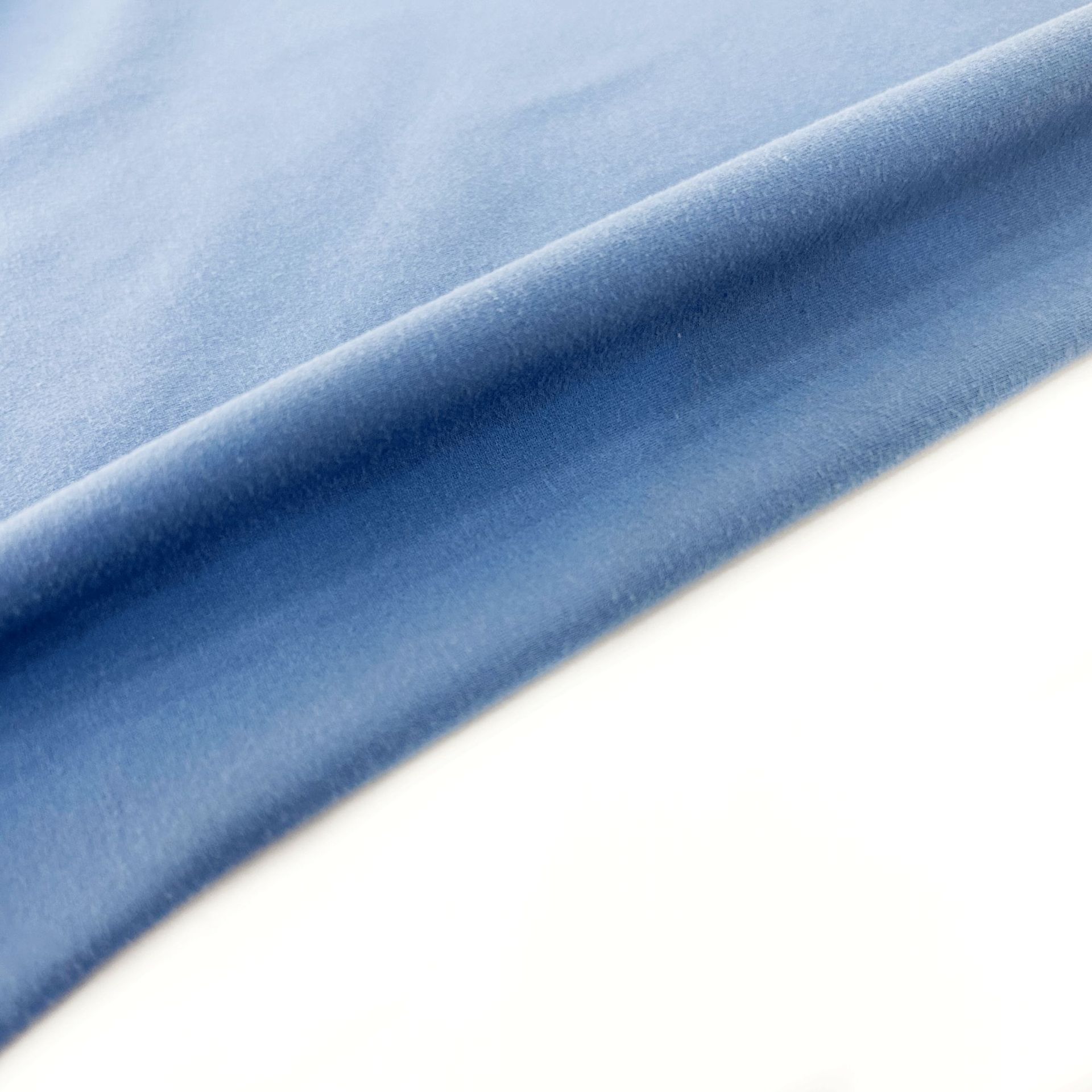 75D270g仿棉牛奶丝单面磨毛秋冬卫衣运动休闲面料