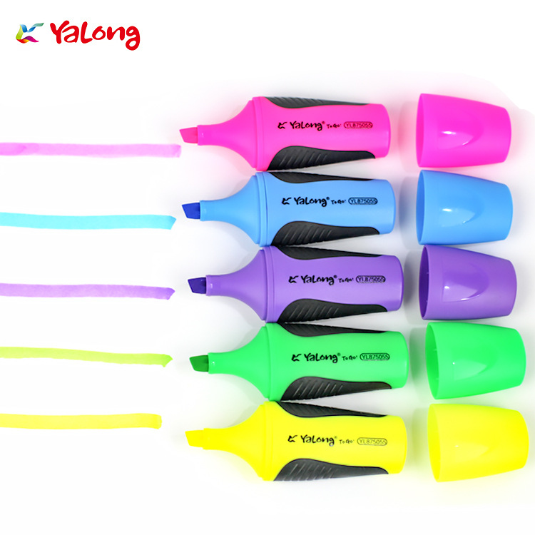 The Yalong top is designed with 12-color highlighters for students or office use, and it comes in a paper box