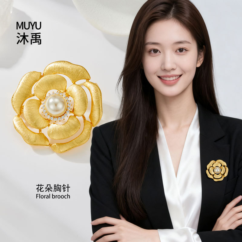 胸针/银饰胸针/胸针女士收腰时尚/滴油徽章/吧唧产品图