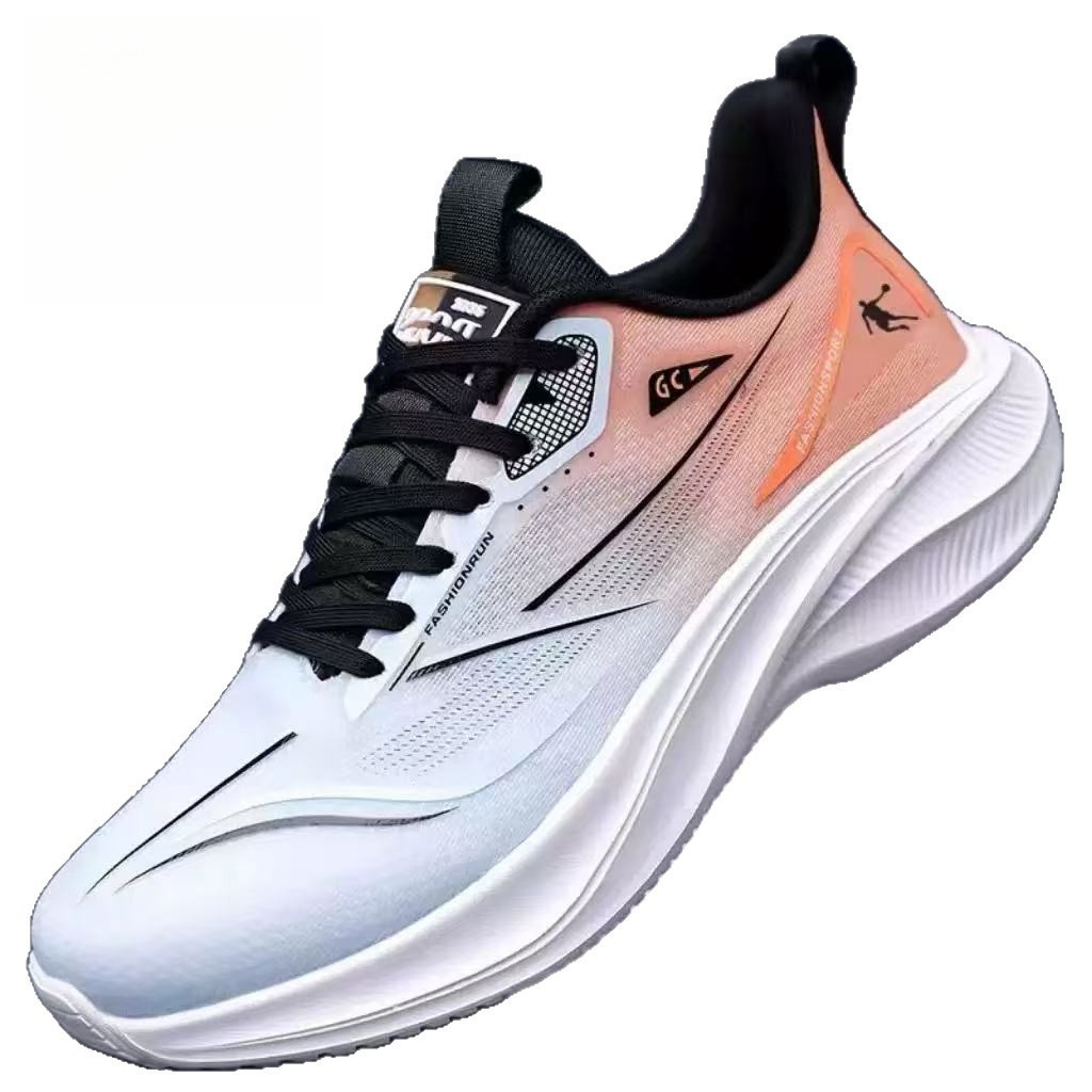 Four Seasons Jordan Men's Shoes 2025 New style mesh leather waterproof sports casual shoes Lightweight, anti-slip and shock-absorbing running shoes Item Picture