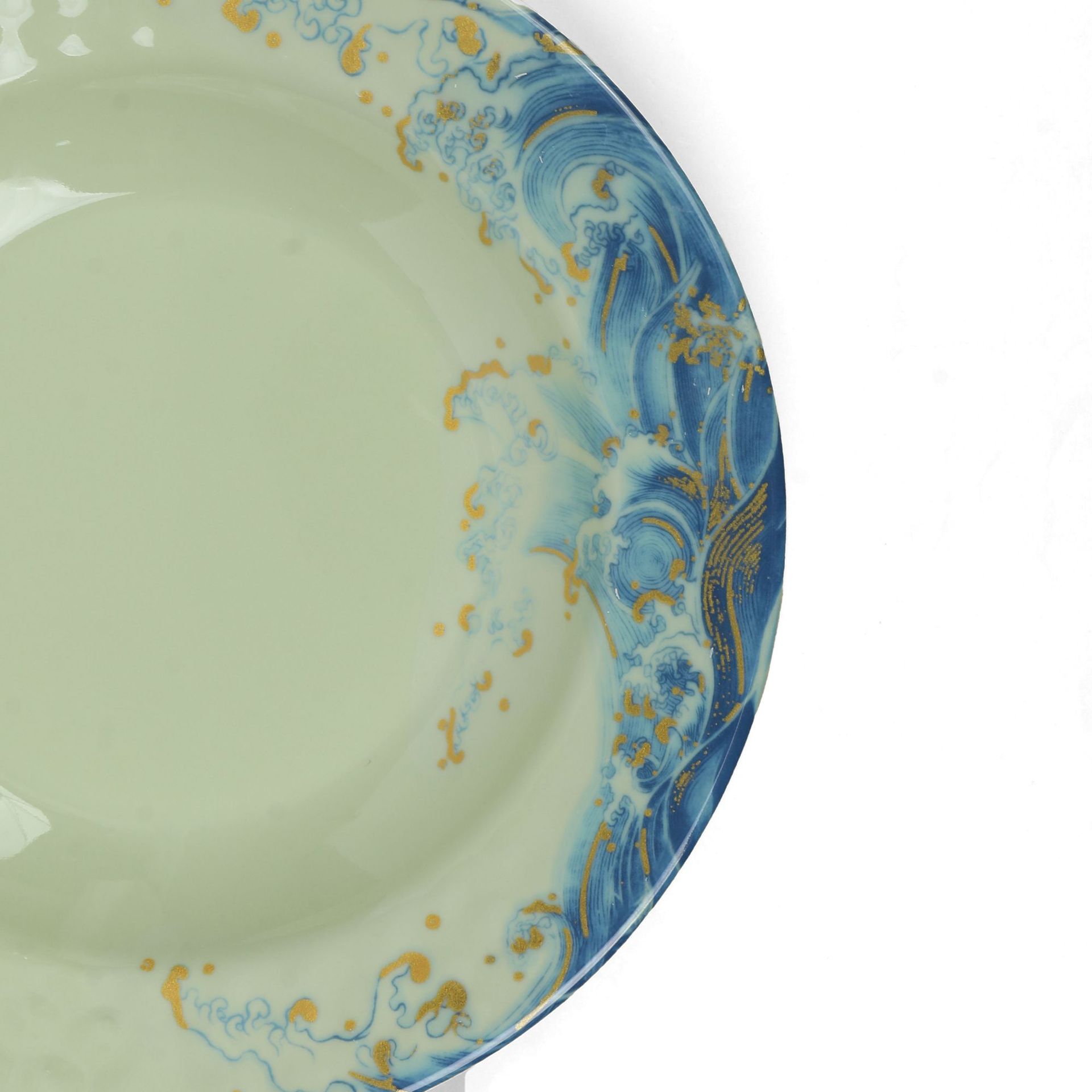Melamine plates for foreign trade, commercial imitation porcelain, cold dishes in restaurants, Shaxian snacks, rice bowls and fried noodles, plastic fast food plates in restaurants Application Scenario
