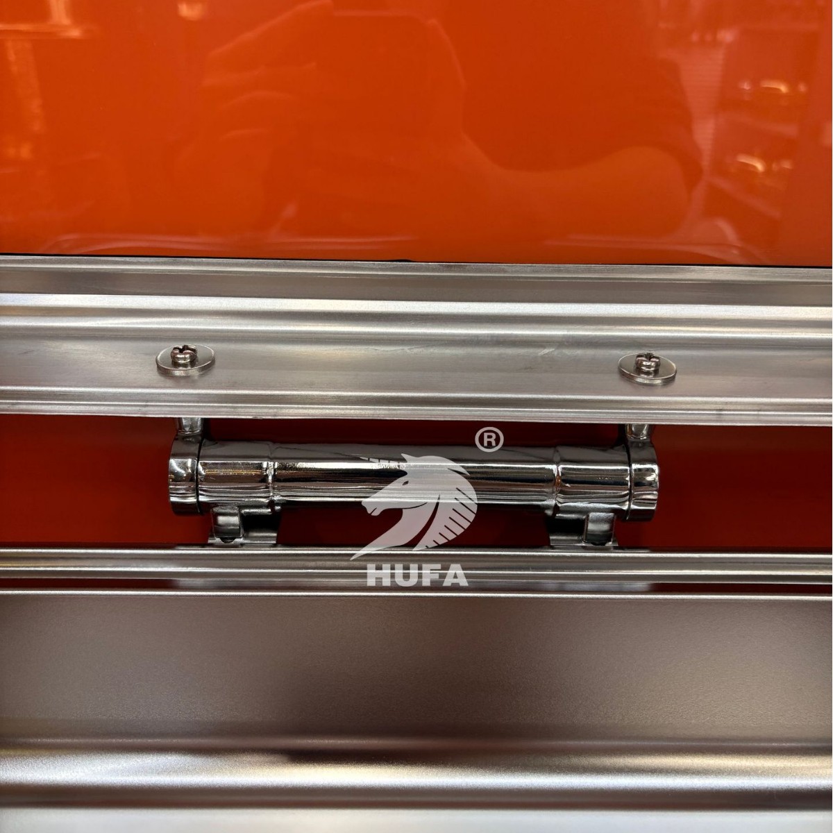 盘子/不锈钢餐盘/餐具/4宫格木托盘/无磁不锈钢盆细节图