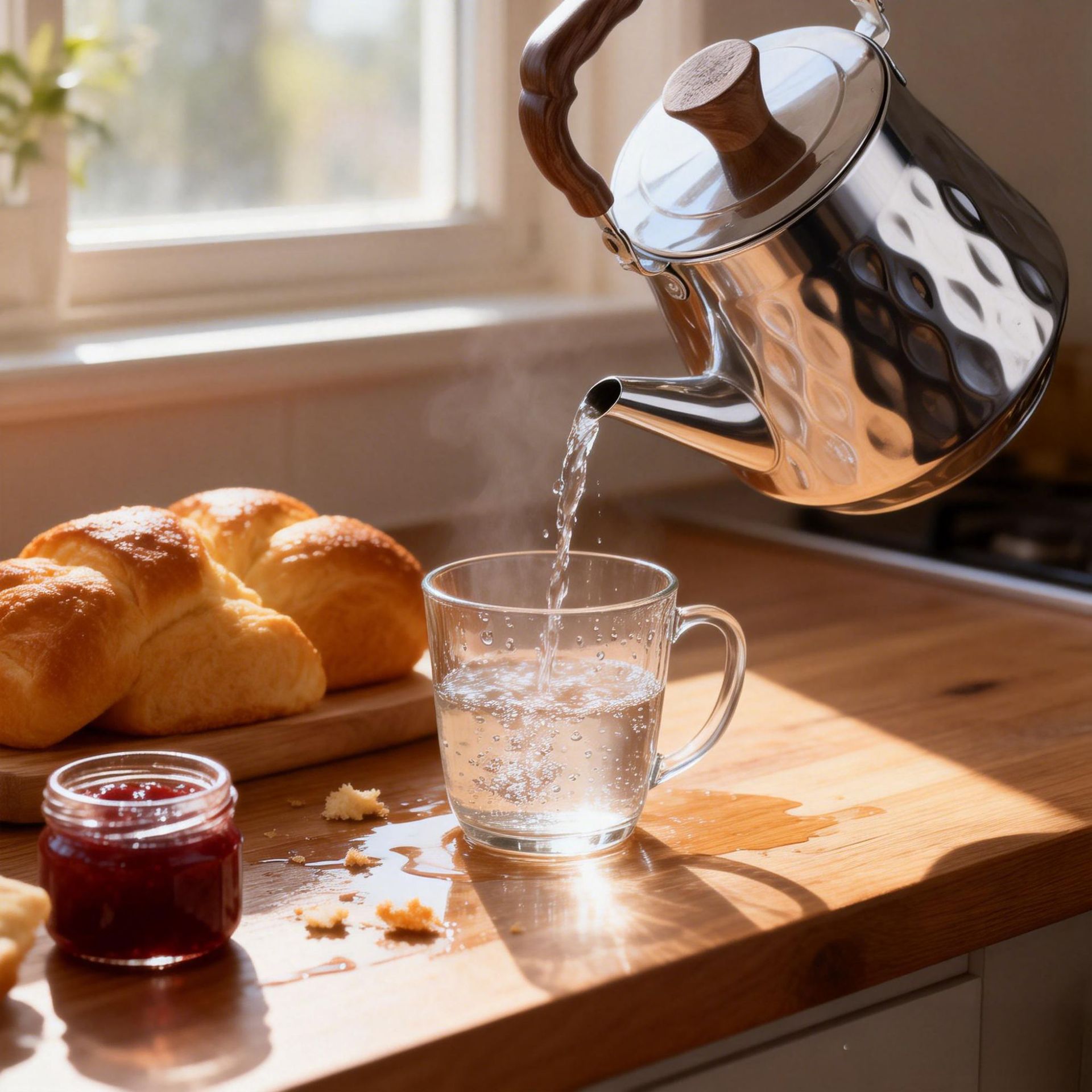 Cross-border stainless steel Lingya kettles, coffee kettles, tea kettles, hotel and restaurant cold kettles, water kettles, and brewing kettles Specification image