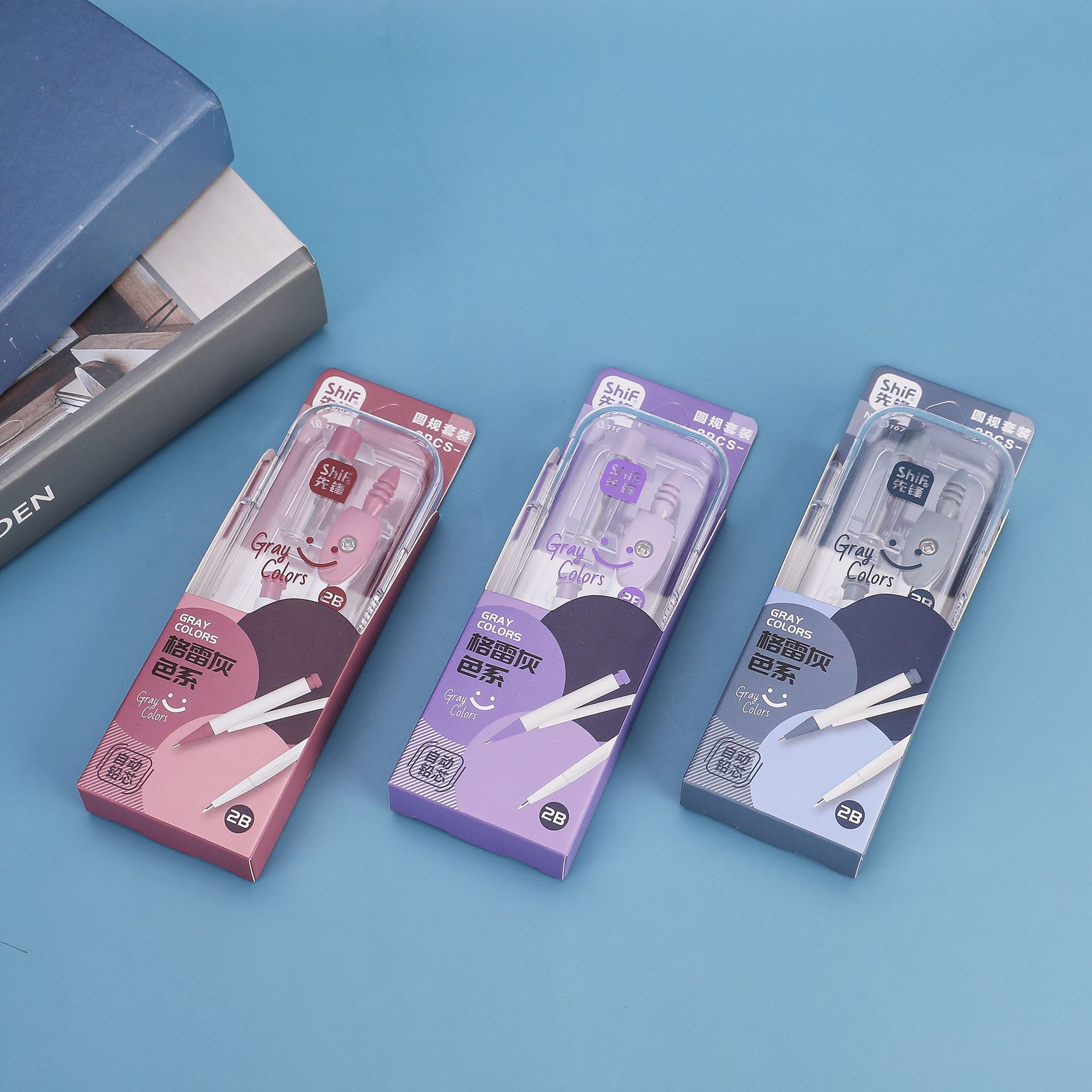 Pioneer 3167 Compass 2-piece Multi-functional student learning Supplies, Math Drawing Set, specially designed for exam drawing Specification image