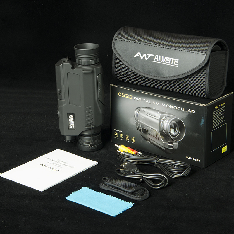 PJ2 High cylindrical laser night vision device, night vision telescope, digital infrared night photography and video recording manufacturer wholesale details Picture