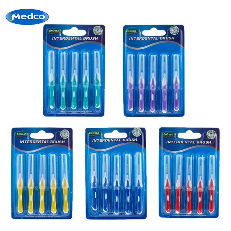 跨境专供牙科齿间刷口腔齿间刷牙间刷牙缝刷一次性牙刷环保齿间刷