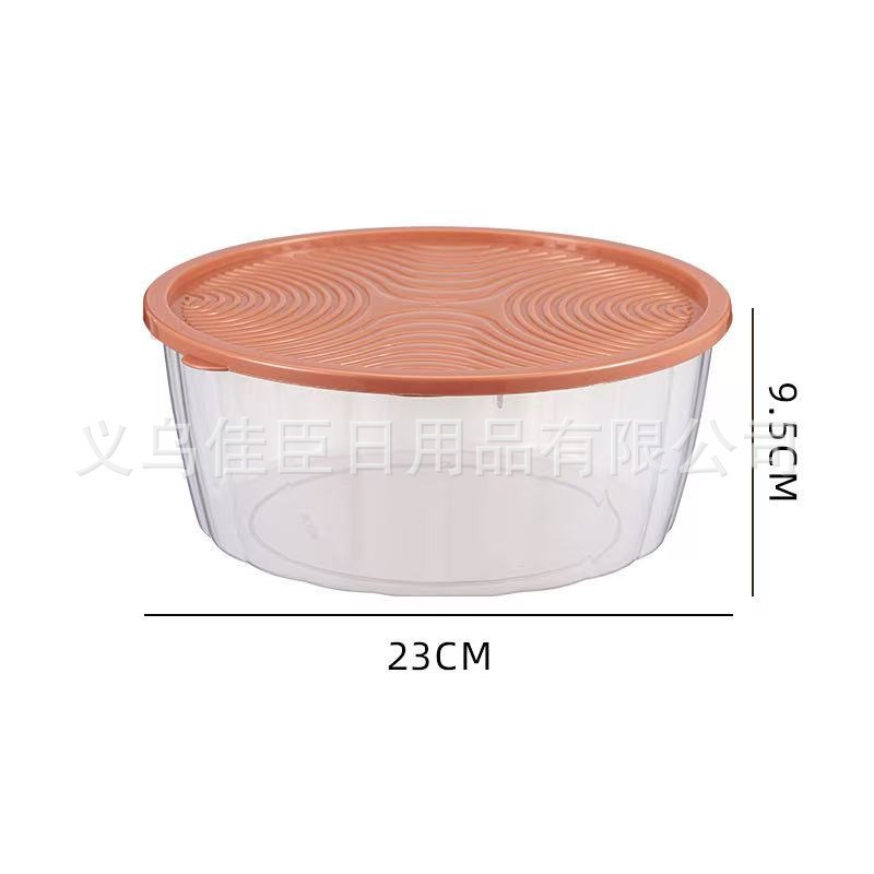 Plastic food storage box set, single household storage, refrigerator preservation, fruit and vegetable storage box, kitchen pp details Picture