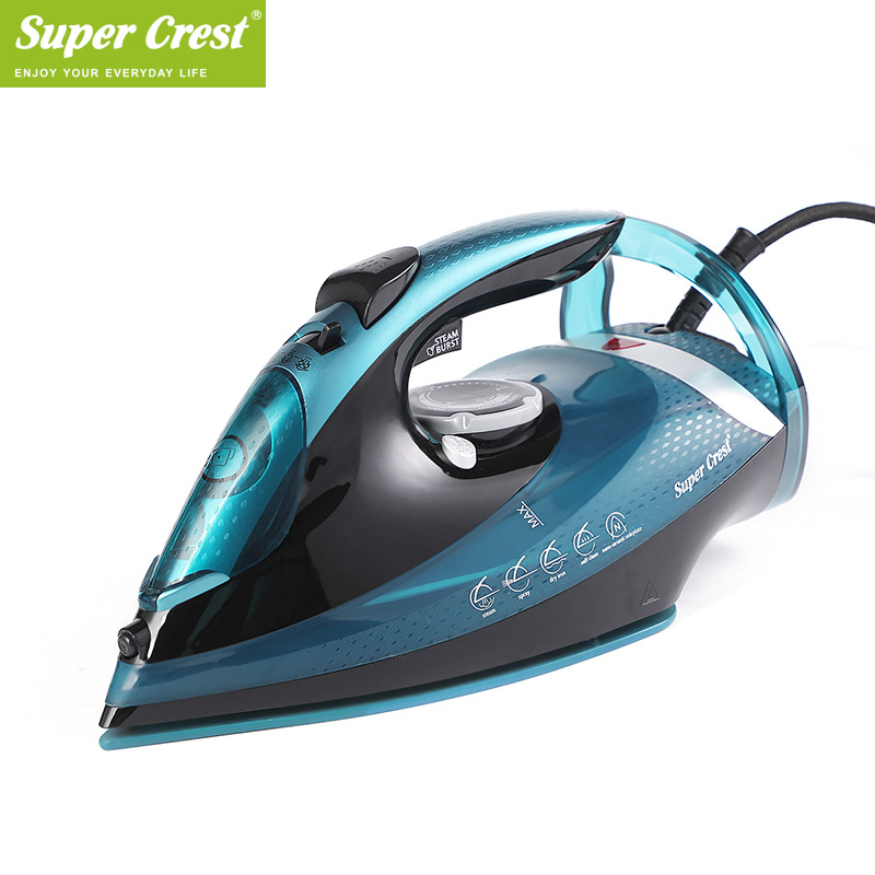 Super Crest 欧规跨境家用蒸汽熨斗 便携式 熨烫机 大功率电熨斗