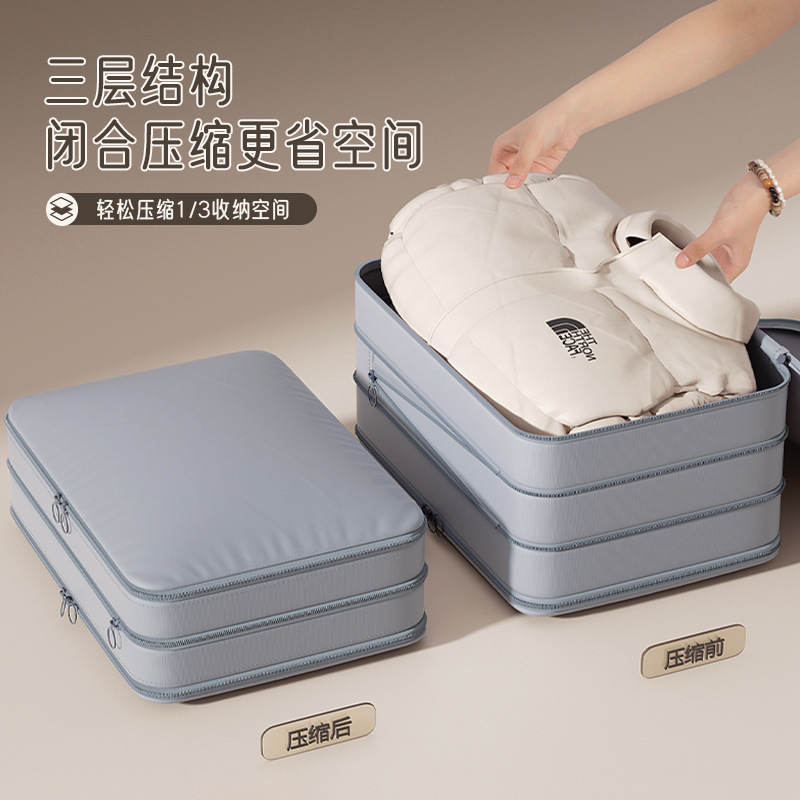 收纳箱/百纳箱棉麻/带轮整理箱/收纳/露营收纳箱白底实物图