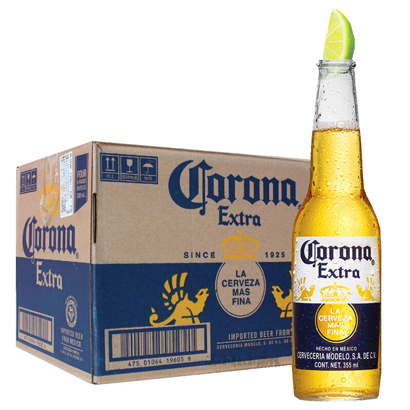 Corona/墨西哥风味科罗纳/娜啤酒355ml*12瓶精酿啤酒批发