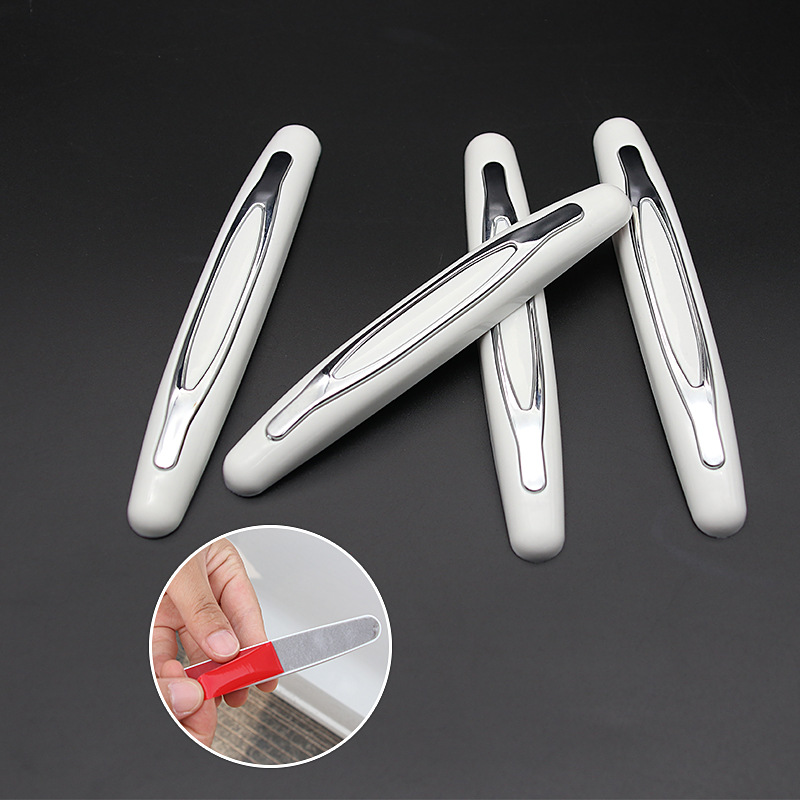Shunwei car door edge glue, door anti-collision strips/anti-scratch strips, 4-piece SD-2157 door anti-collision and anti-scratch strips details Picture