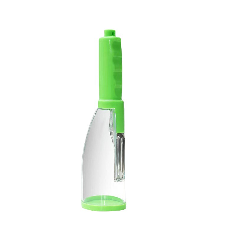 Multi-functional storage type peeler, loofah peeler, household fruit peeler, wholesale peeler Item Picture