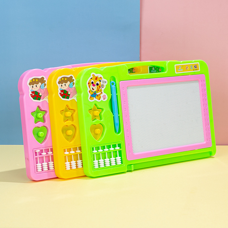 Children's magnetic drawing board, educational toy, kindergarten baby writing board, doodling drawing board, early education painting teaching aid details Picture