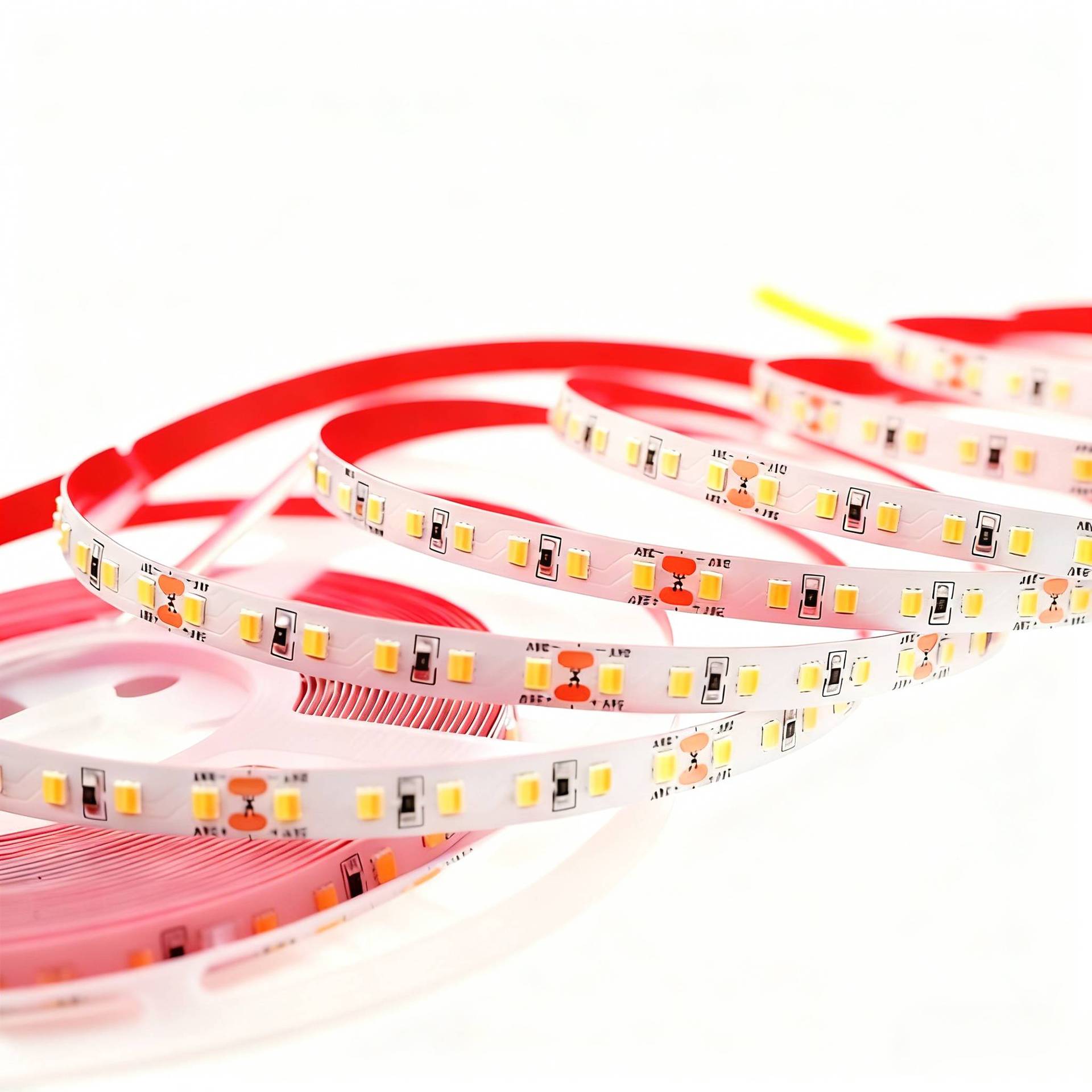 24V three-color variable COB LED light strip, soft light, waterproof and customizable Item Picture