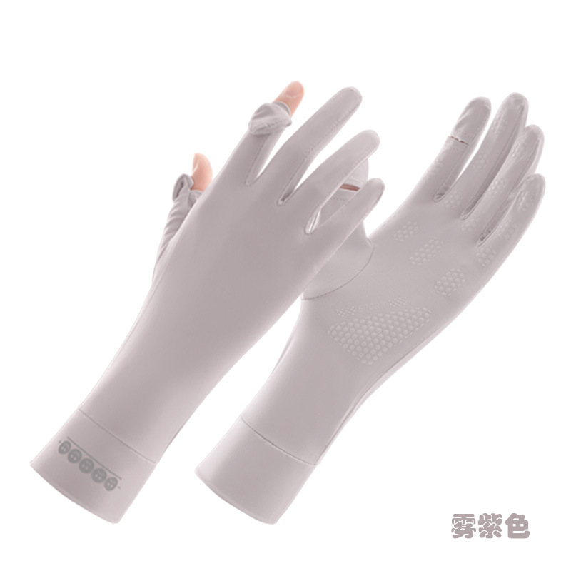 防晒袖套实物图