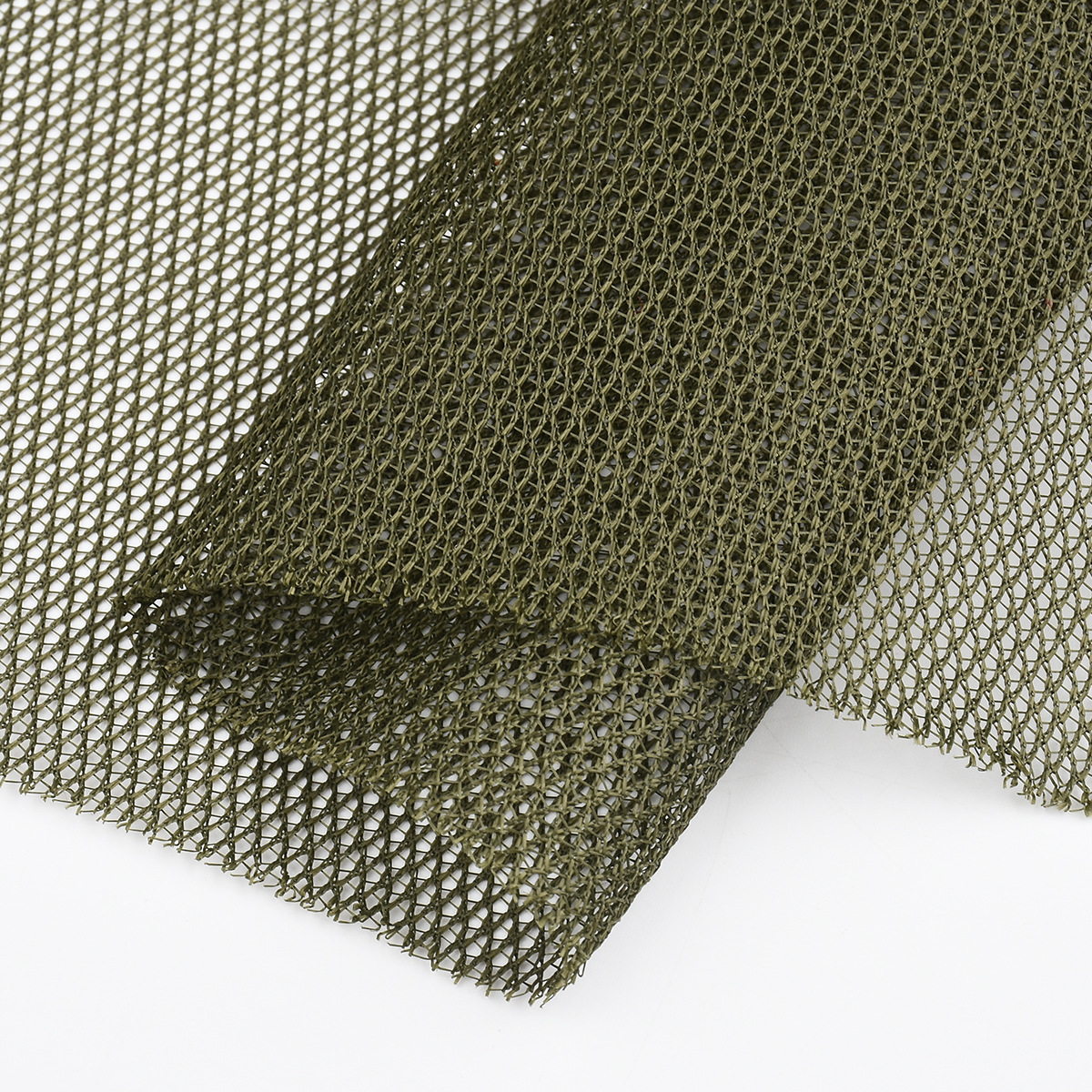 Wholesale of K095 warp knitted polyester hat net, reflective vest, handbag, luggage, hat, tent mesh fabric in stock