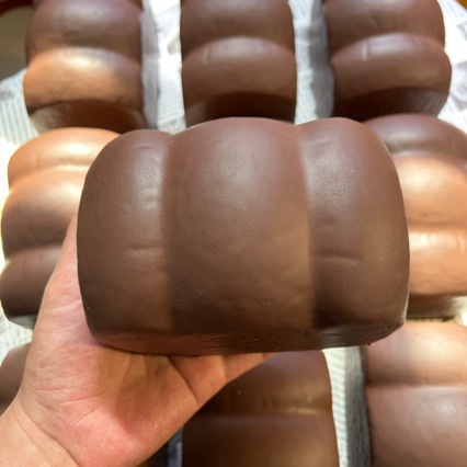 网红爆款巧克力三连慢回弹捏捏乐解压神器发泄可爱卡通玩具