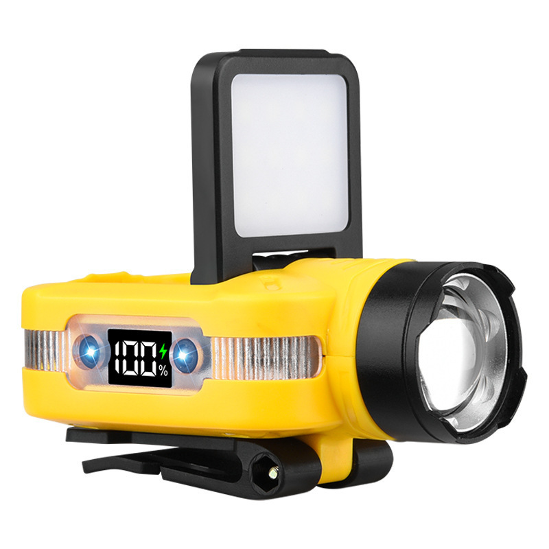 Induction headlamp, long-lasting strong light, ultra-bright brim lamp, outdoor-specific night fishing lamp, head-mounted miner's lamp, flashlight