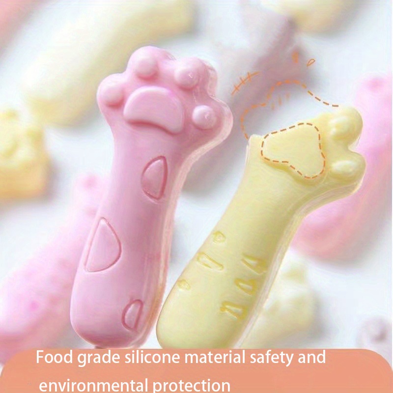 婴幼儿辅食模具  家用自制小雪糕冰格果冻巧克力糖果硅胶烘焙用具