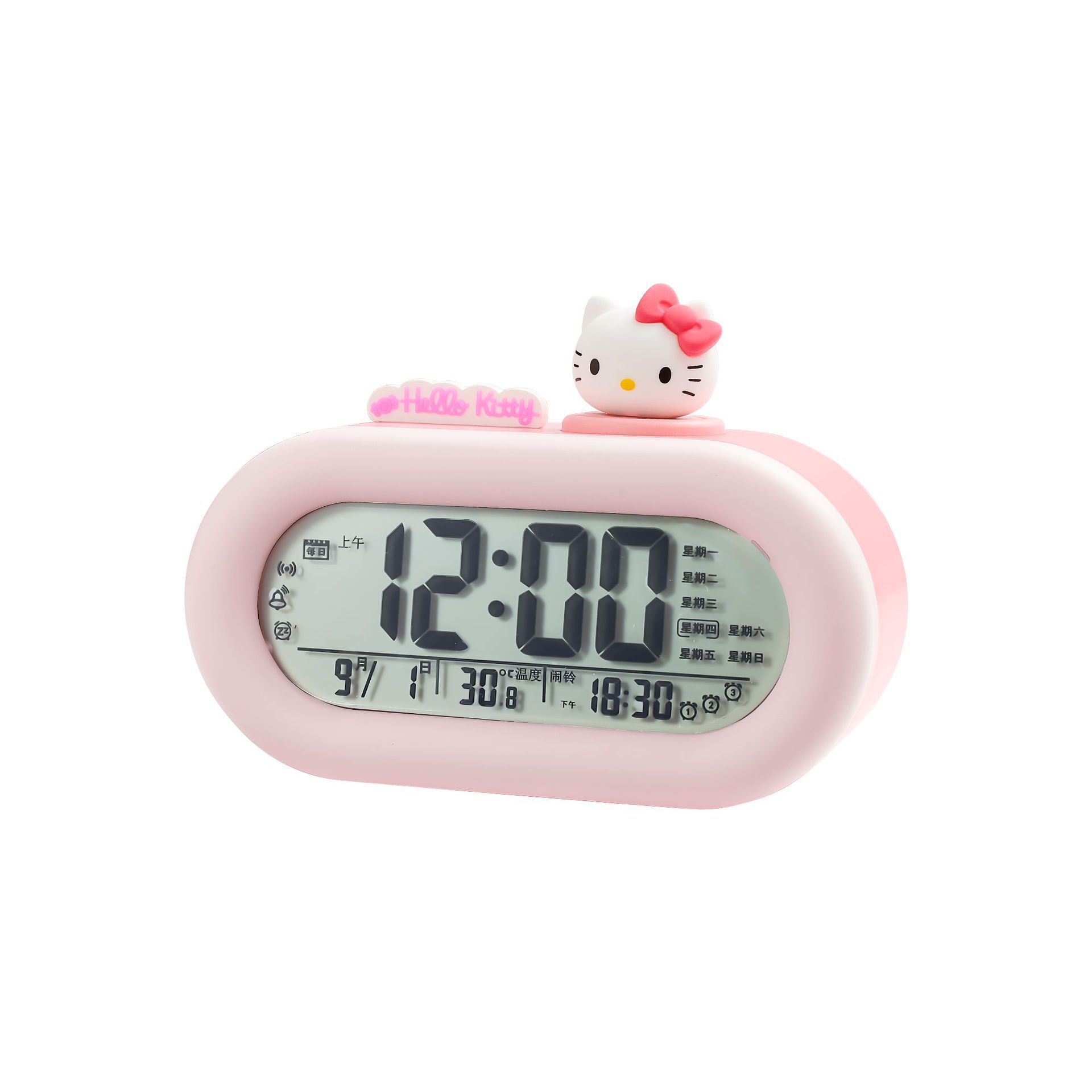 A batch of genuine Sanrio electronic alarm clocks, a special wake-up tool for junior and senior high school students' dormitories during the back-to-school season Item Picture