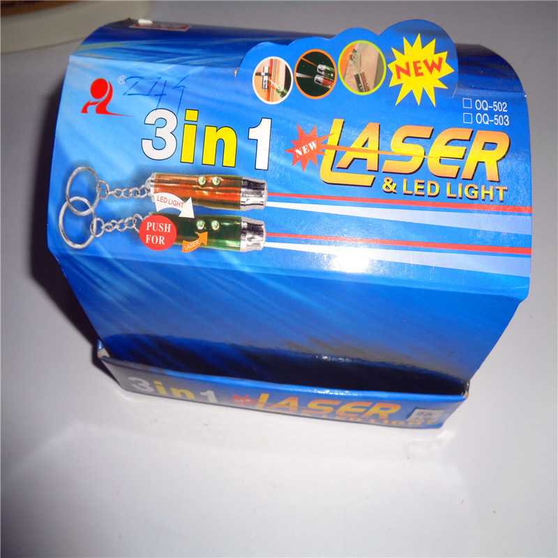 Children's toy keychains, laser lights, free gifts, infrared laser flashlights, ground promotion, direct sales from the manufacturer details Picture