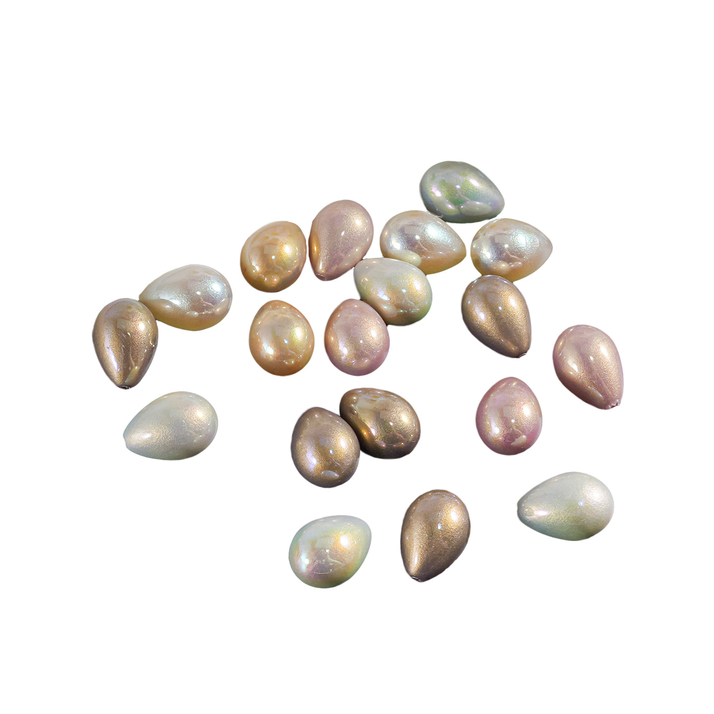 手缝钻树脂/美甲饰品钻/钻贴/鞋子装饰品/爪钻白底实物图