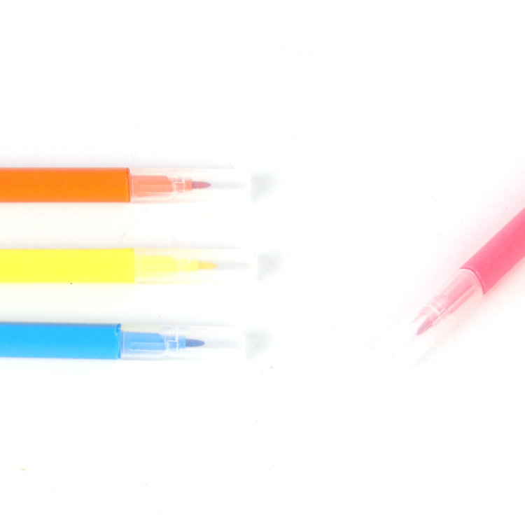 Yalong Cross-border New Painting pens, watercolor pens, 12-color triangular rod painting pens, children's art set, school supplies Item Picture