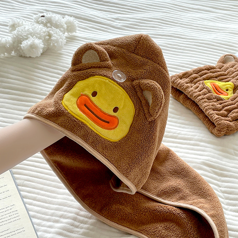 干发巾、干发帽实物图