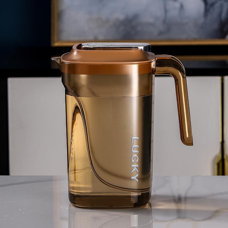 Household refrigerator tea and juice teapot, summer large-capacity beverage fruit teapot, cold water kettle Item Picture