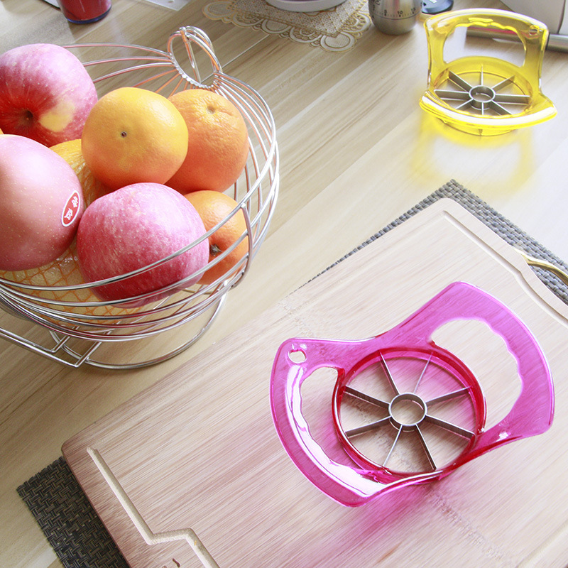Low-price wholesale crystal apple slicers, fruit cutters, core separation and core removal slicers