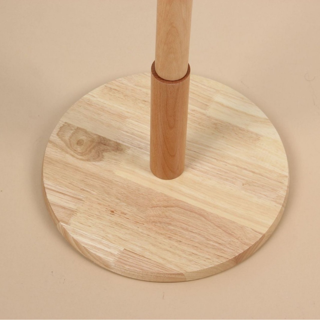 衣帽架实木落地卧室客厅宿舍家用立式衣架杆简易挂衣服包包置物架细节图