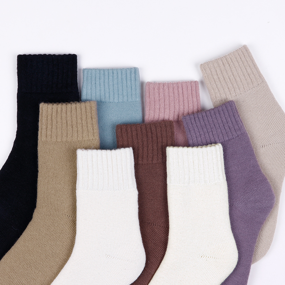 袜子/羊绒袜/冬季袜子/袜子篁园/暖欣雨袜子产品图