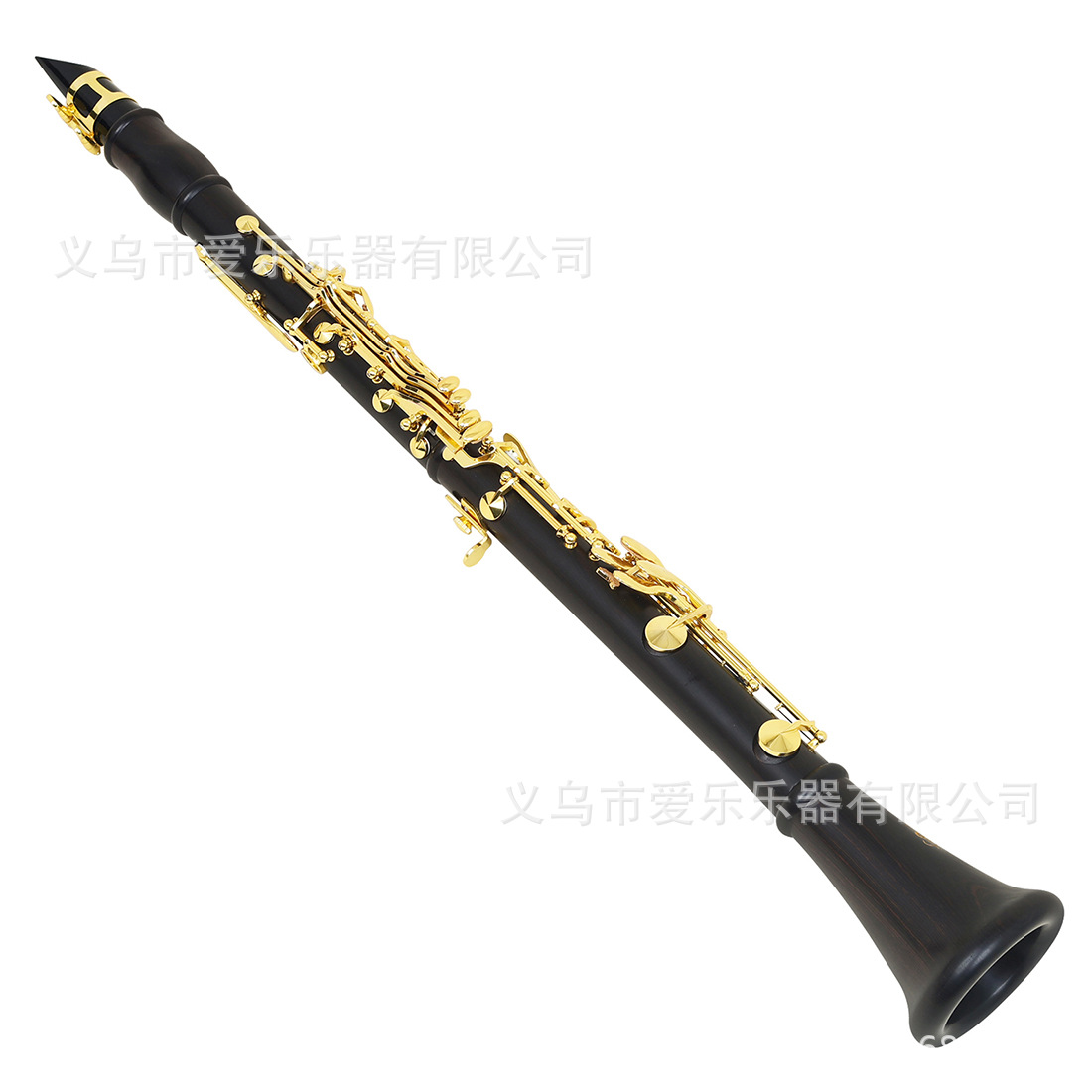 SLADE镀金按键单簧管布盒17键乌木单簧管成人专业演奏管乐器黑管 Specification image