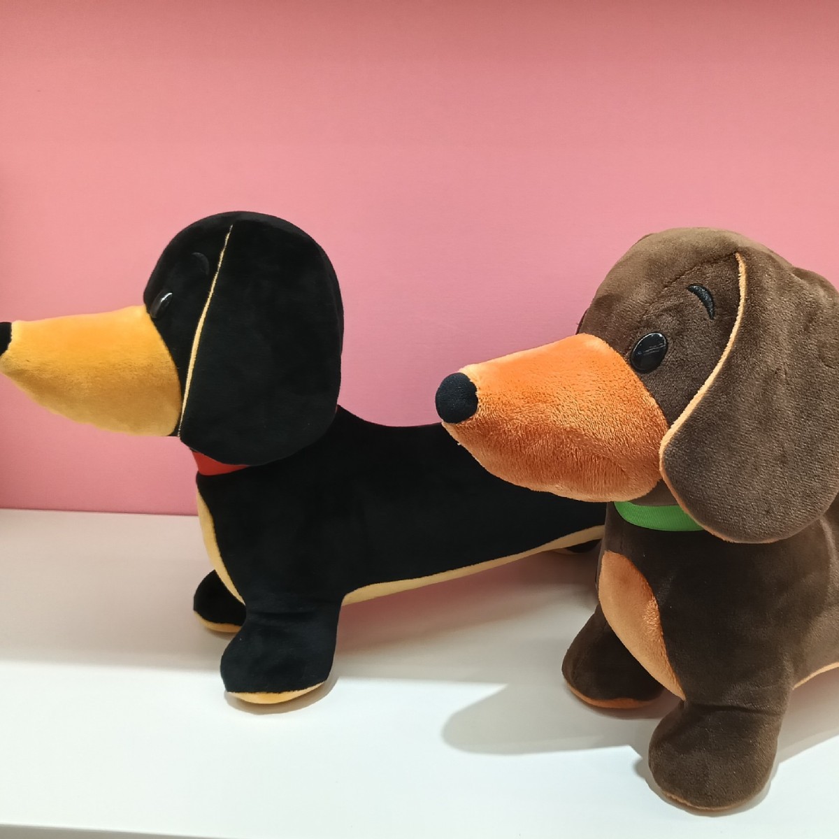 帕菲布迪Puffybuddy仿真腊肠狗桌伴长条生日礼物毛绒玩具送朋萌宠