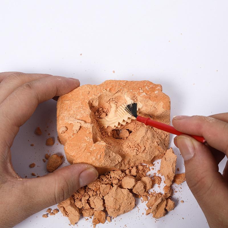 跨境考古挖掘盲盒恐龙挖宝玩具模型挖掘考古玩具恐龙蛋考古挖宝细节图