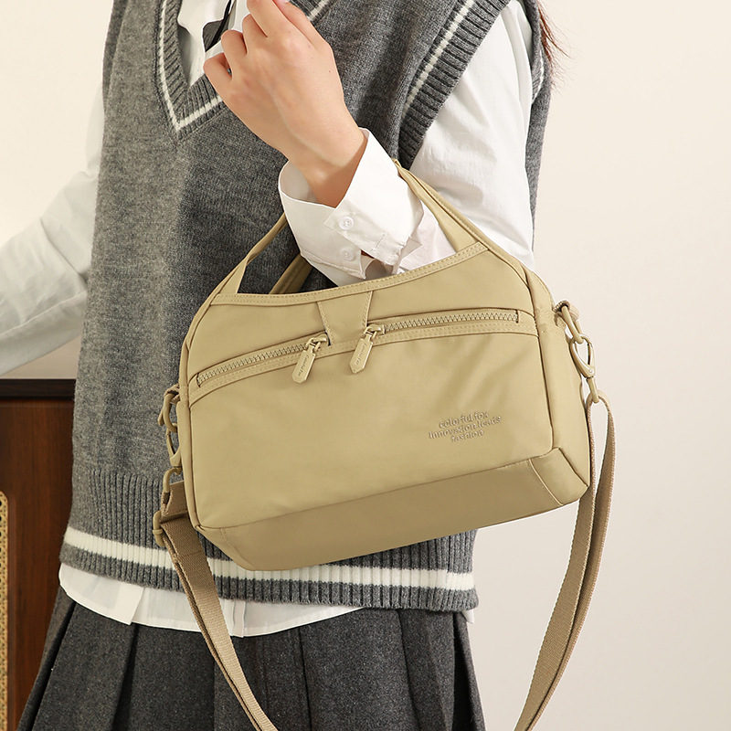 Cross-border exclusive nylon women's bags, crossbody bags, single-shoulder handbags, large-capacity mom bags Specification image