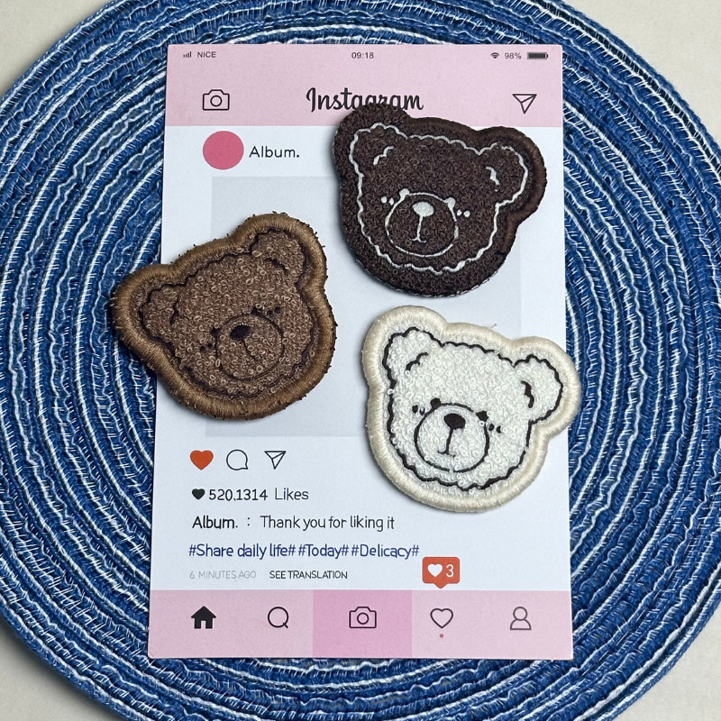 毛绒苹果/磁铁磁扣/手绳股线/圣诞配件/蝴蝶结配料产品图