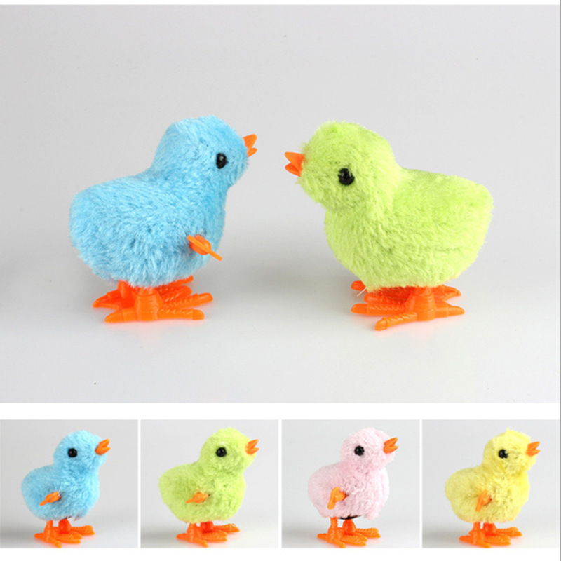 Douyin toys, spring-shaped simulation chicks, Jumping baby mini plush chicks, children's habitual nostalgic classic toys Application Scenario